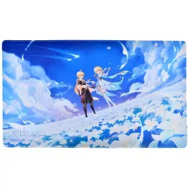 Коврик для мыши Genshin Impact: Twin Stars in the Flower Field картинка 375008 - МосИгра